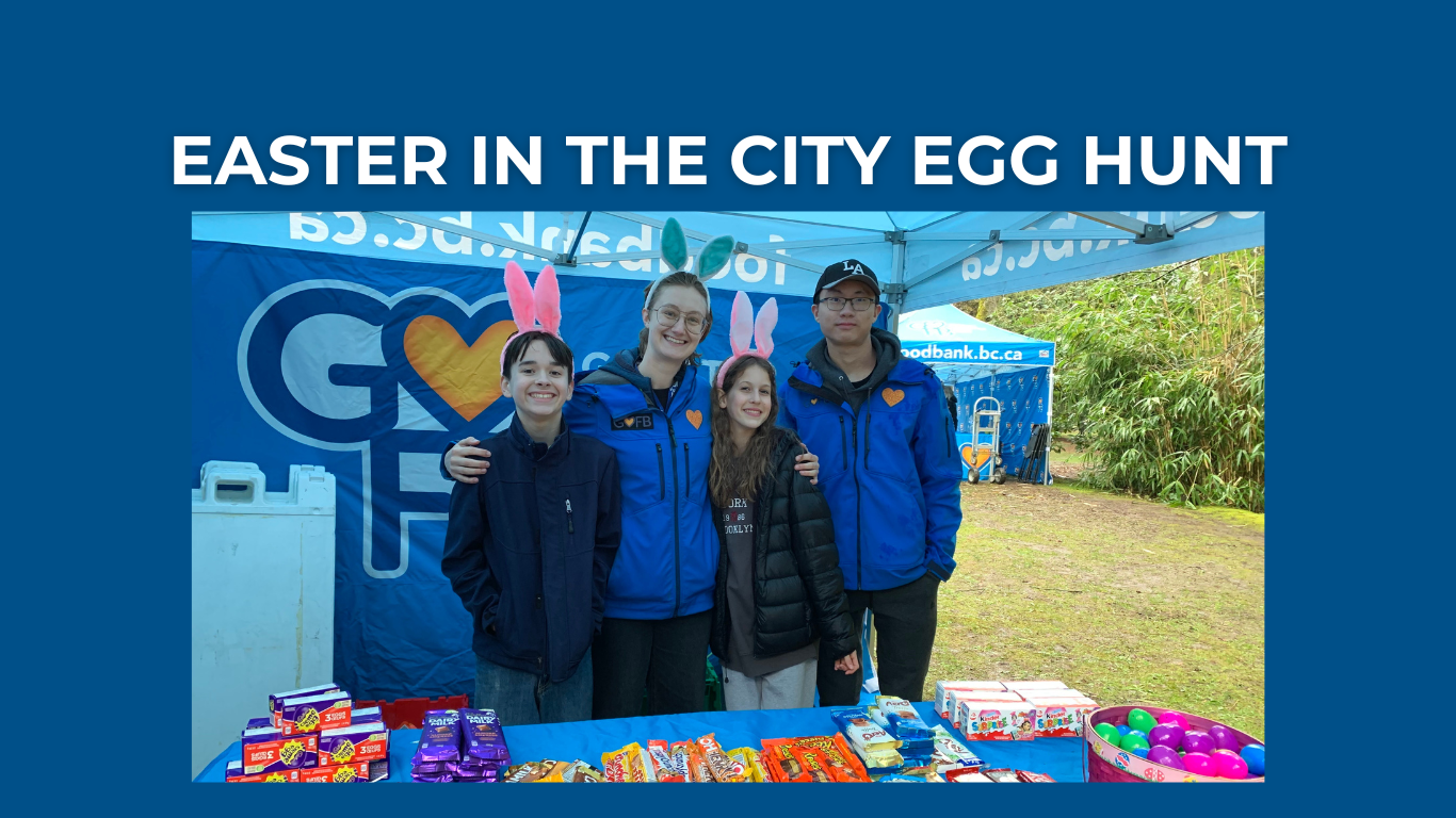 Easter In The City Egg Hunt Greater Vancouver Food Bank