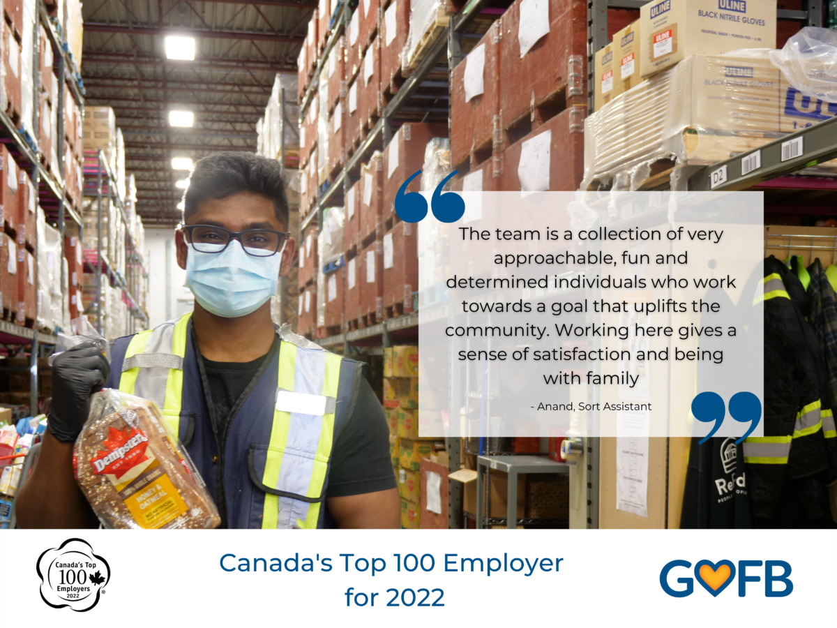 GVFB - One Of Canada's Top 100 Employers For 2022! | Greater Vancouver ...